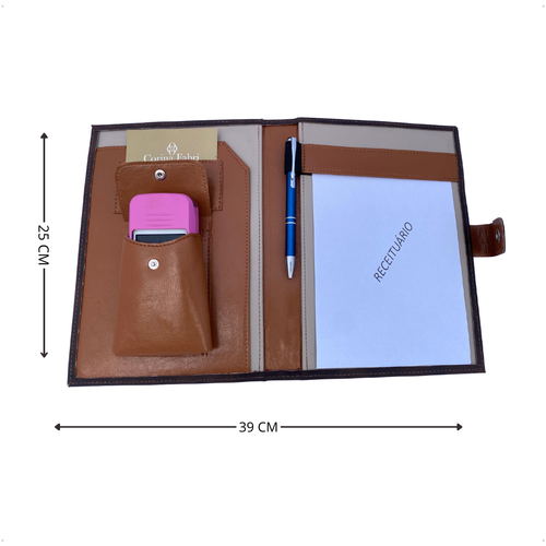 Super Kit Organizador em Vinil Nature Marrom