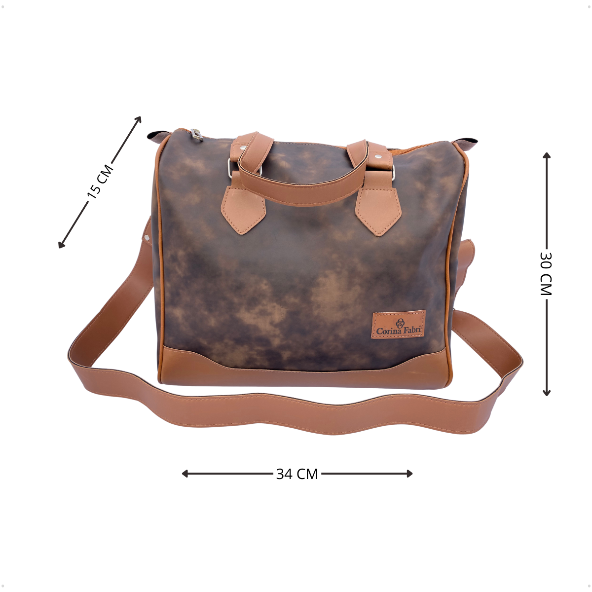 Bolsa Médica em Vinil Nature Marrom