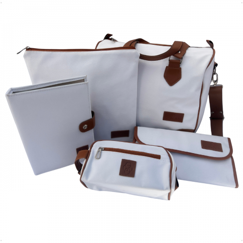 Super Kit Organizador em Vinil Dollaro Branco BR