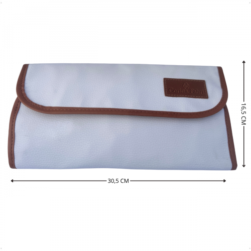 Kit Organizador em Vinil Dollaro Branco BR