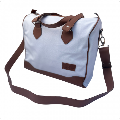 Bolsa Organizadora Médica em Vinil Dollaro Branco BR