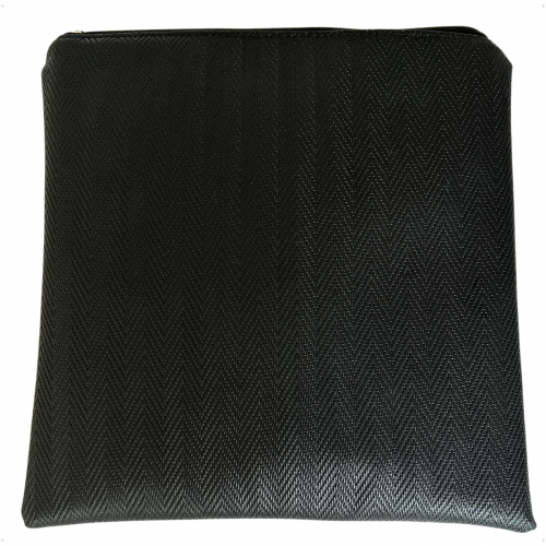 Porta Jaleco Masculino em Vinil Versalhes Preto