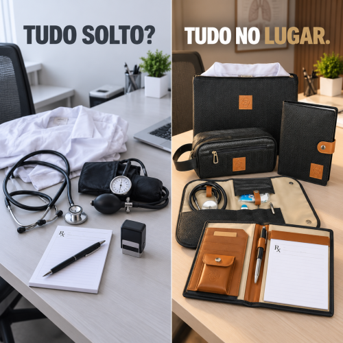 Kit Organizador Médico Masculino Versalhes Preto BR
