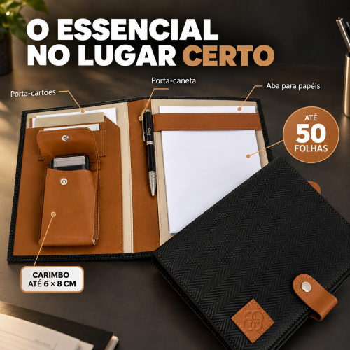 Kit Organizador Médico Masculino Versalhes Preto BR