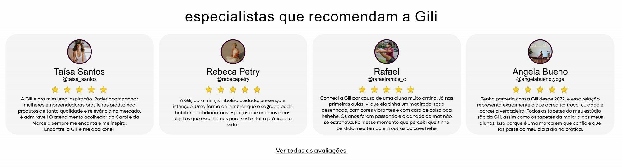 Banner Avalia��es Professores de Yoga