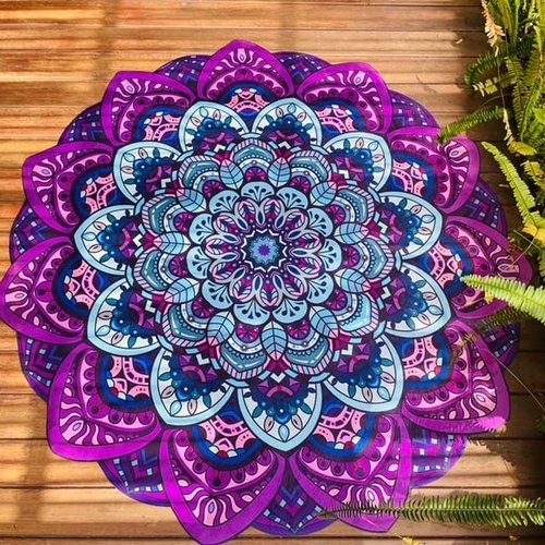 Tapete Mandala Lótus Ajña