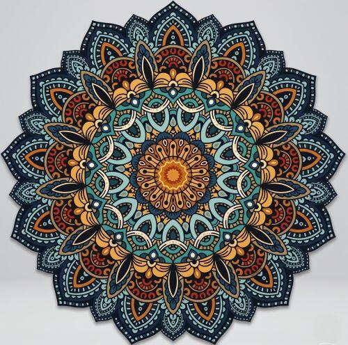 Tapete Mandala D�lia Gaya