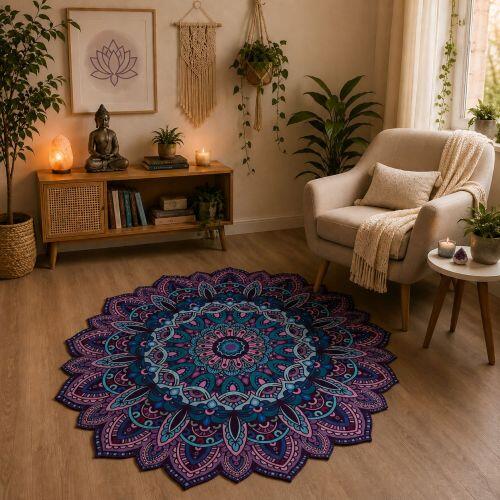Tapete Mandala D�lia Violeta