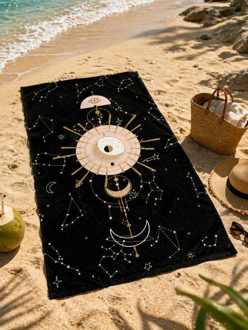 Toalha de Praia Retangular Lunar