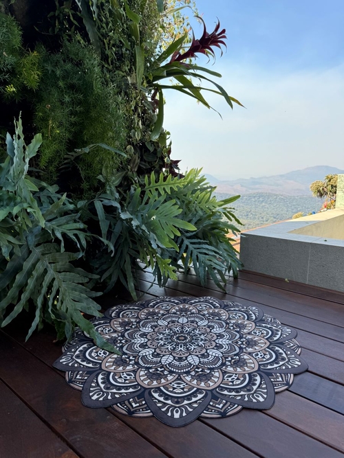 Tapete Mini Mandala Lótus Clássico
