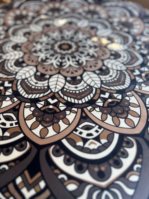 Tapete Mini Mandala Lótus Clássico