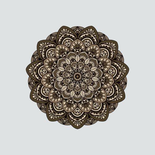Tapete Mini Mandala L�tus Cl�ssico