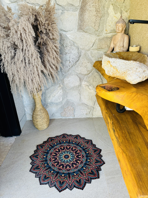 Tapete Mini Mandala Dália Green