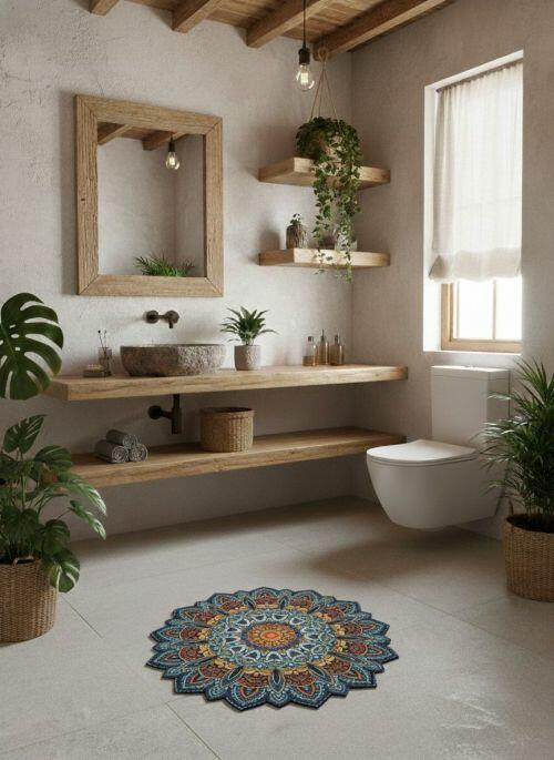 Tapete Mini Mandala Dália Gaya