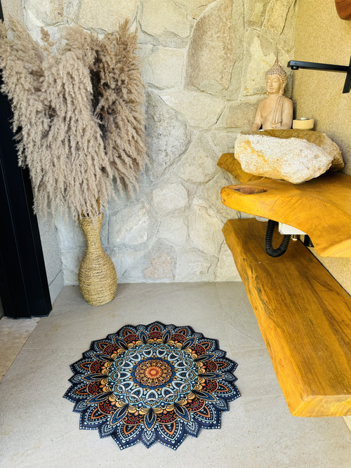 Tapete Mini Mandala Dália Gaya