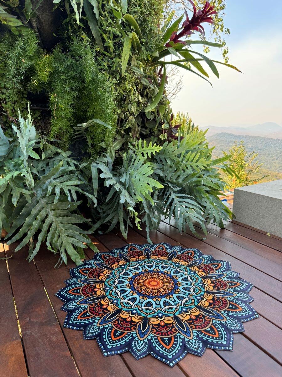 Tapete Mini Mandala Dália Gaya