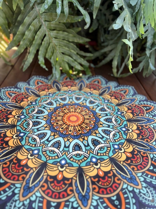 Tapete Mini Mandala Dália Gaya