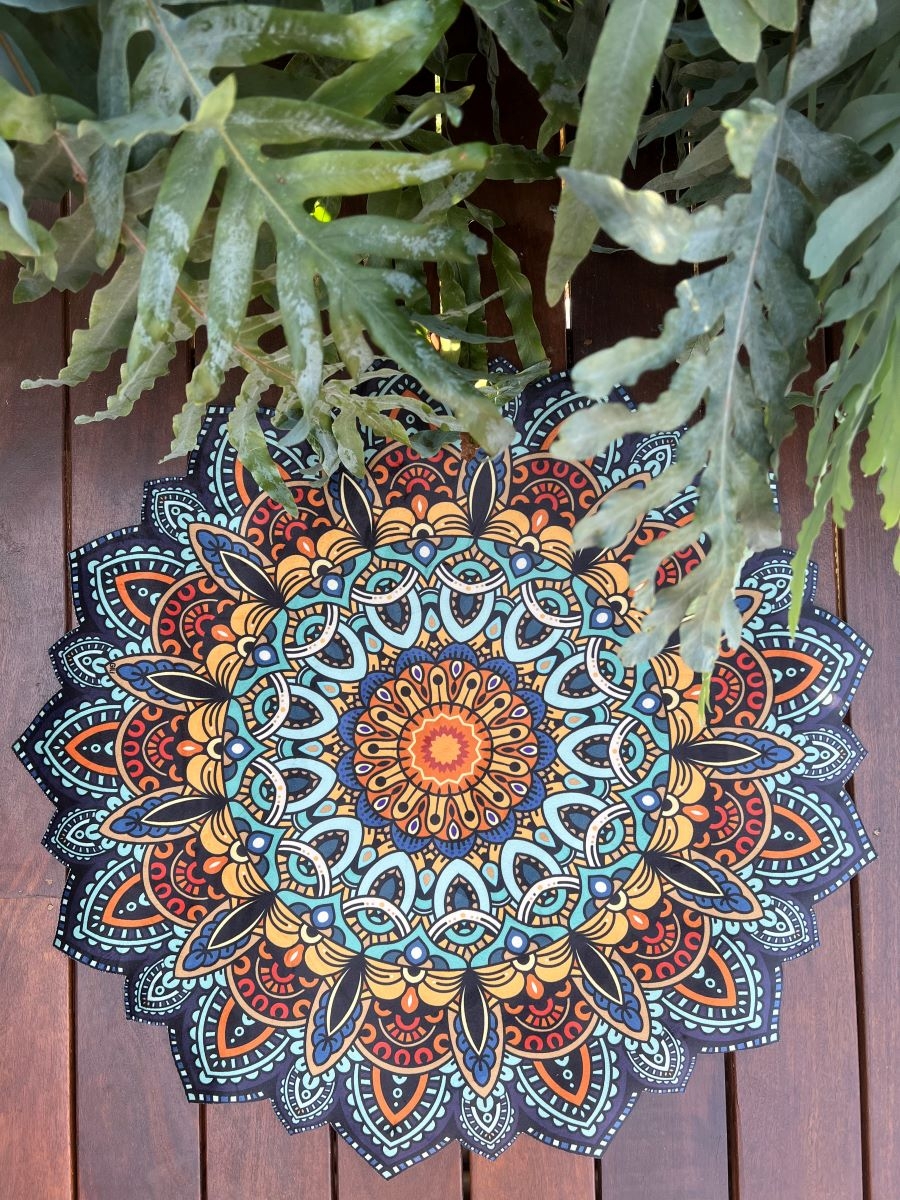 Tapete Mini Mandala Dália Gaya