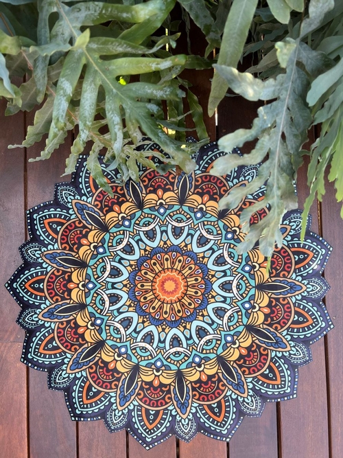 Tapete Mini Mandala Dália Gaya