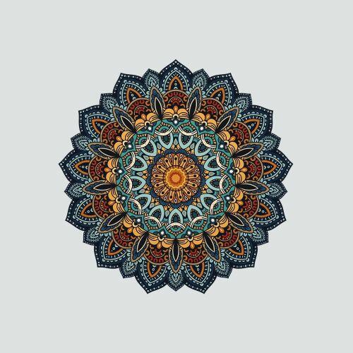 Tapete Mini Mandala D�lia Gaya