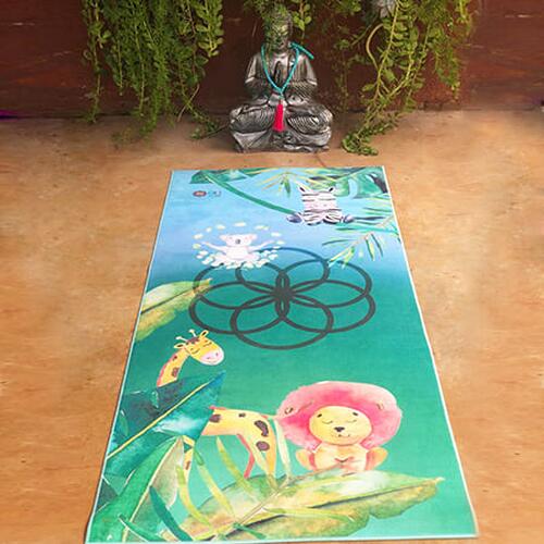 Tapete de Yoga Kids + Dadinho Animais