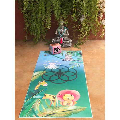 Tapete de Yoga Kids + Dadinho Animais