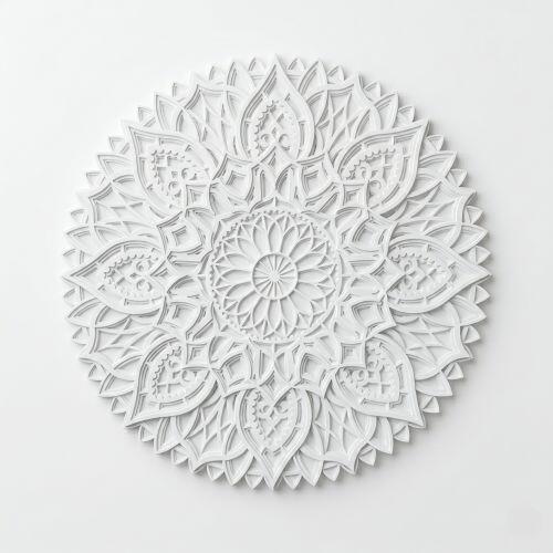 Mandala Plenitude 3D L�rio