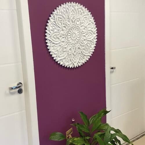 Mandala Plenitude 3D Lírio