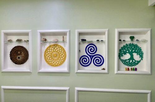 Mandala Yin Yang 3D