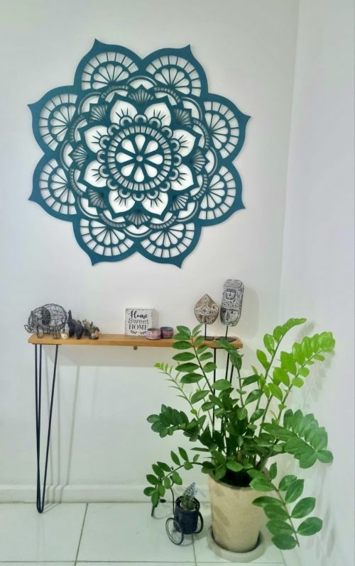 Mandala Hibíscos (Cores e Tamanhos)
