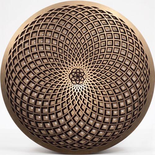 Mandala 3D Torus Flor da Vida