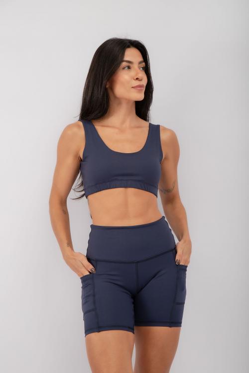 Bermuda Fitness com Bolso