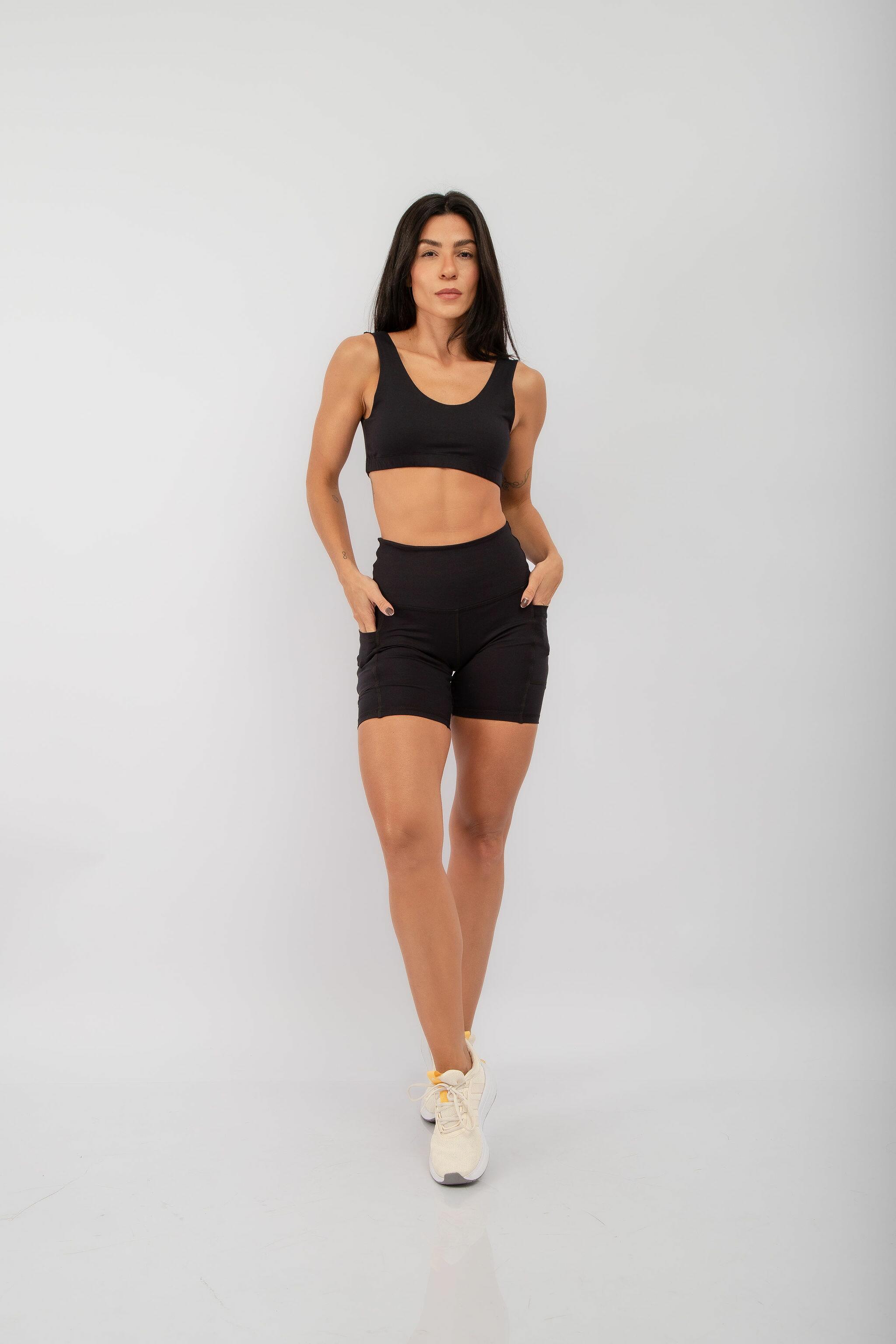 Bermuda Fitness com Bolso