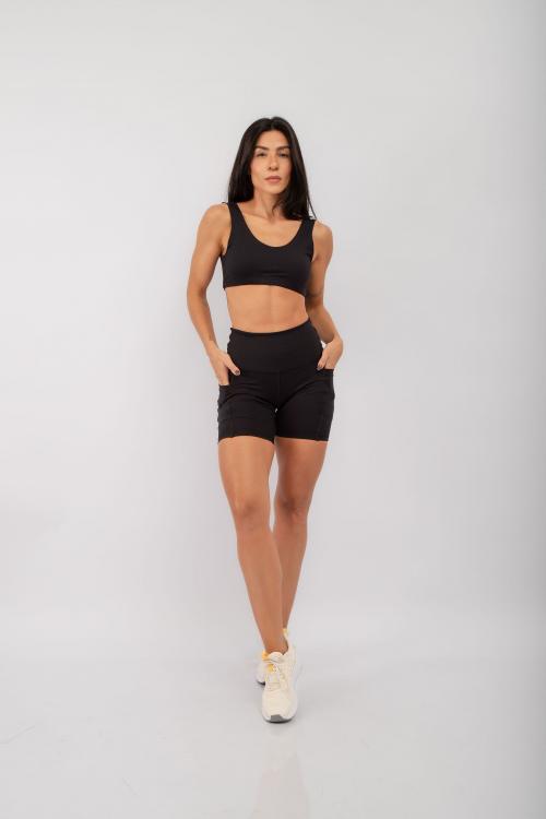 Bermuda Fitness com Bolso