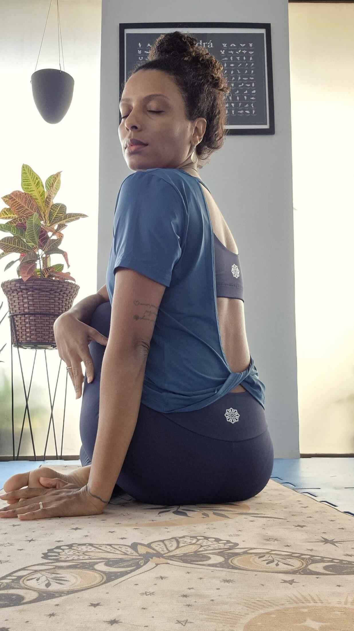 Camiseta Fitness Abertura Costas