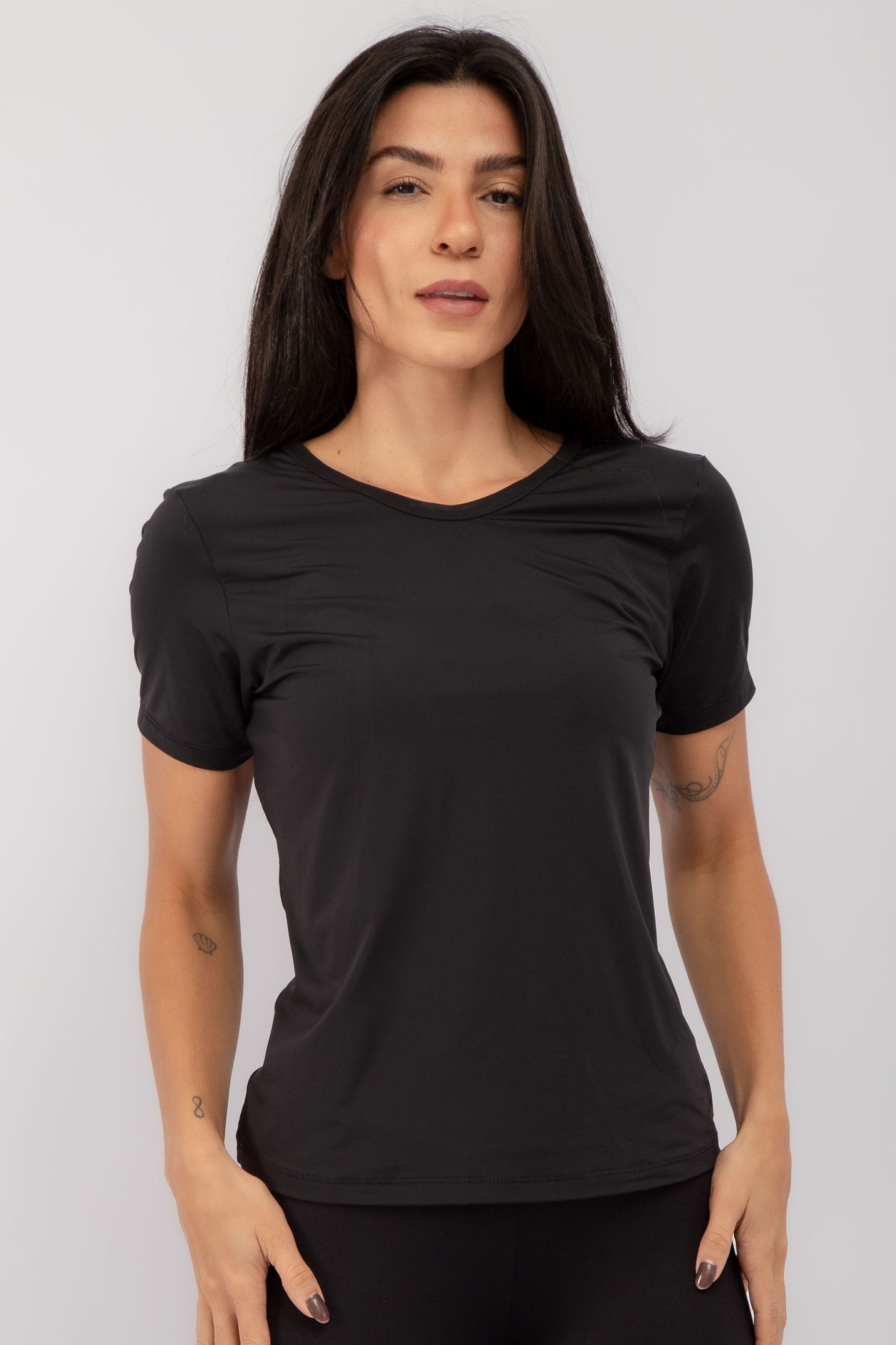Camiseta Fitness Abertura Costas