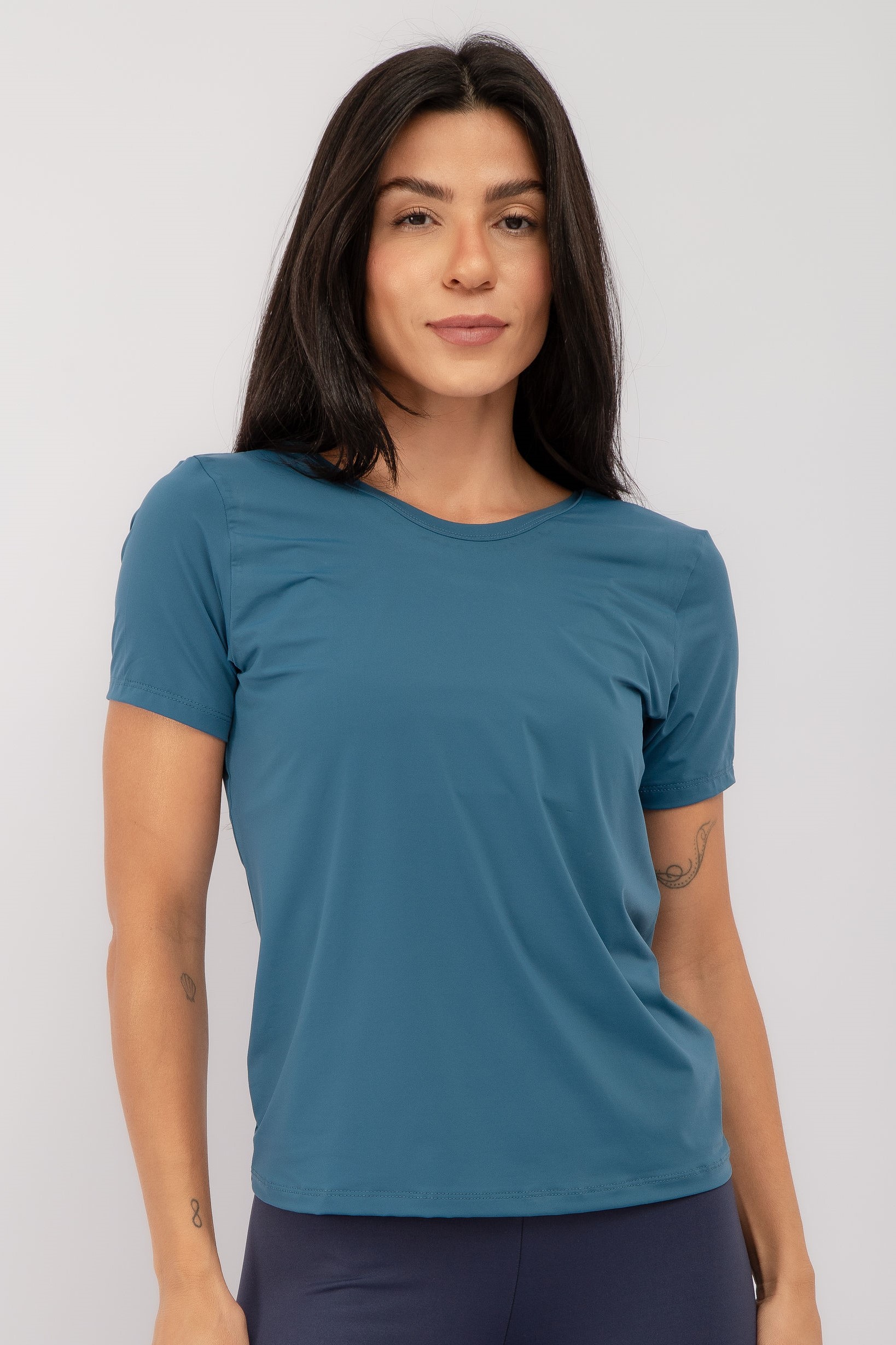 Camiseta Fitness Abertura Costas