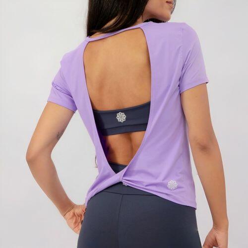 Camiseta Fitness Abertura Costas
