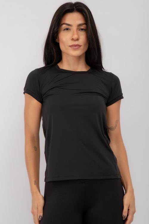 Camiseta Fitness Costas Vazadas