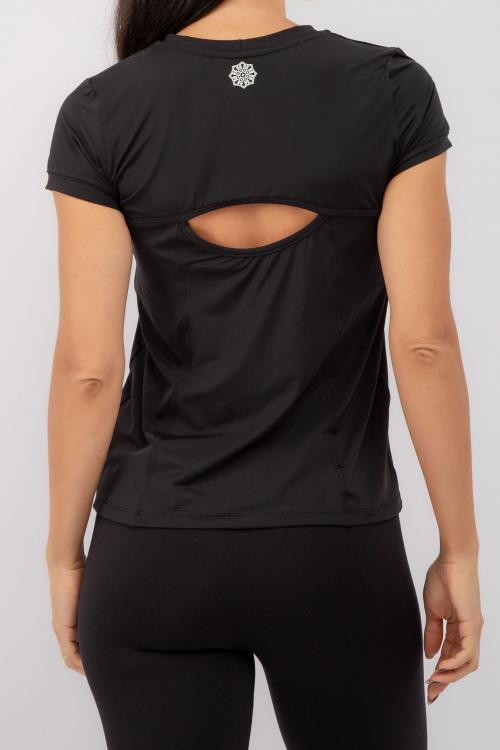 Camiseta Fitness Costas Vazadas