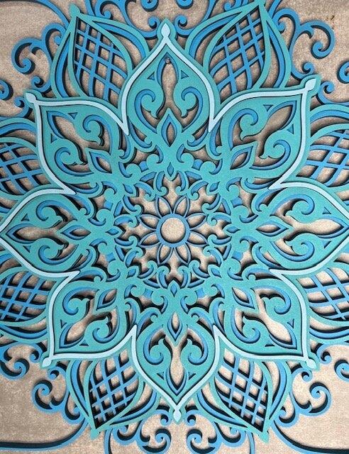 Mandala Tríade (Cores e Tamanhos)