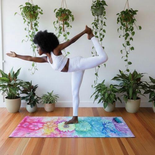 Tapete de Yoga Aveludado + Bolsa Porta Mat