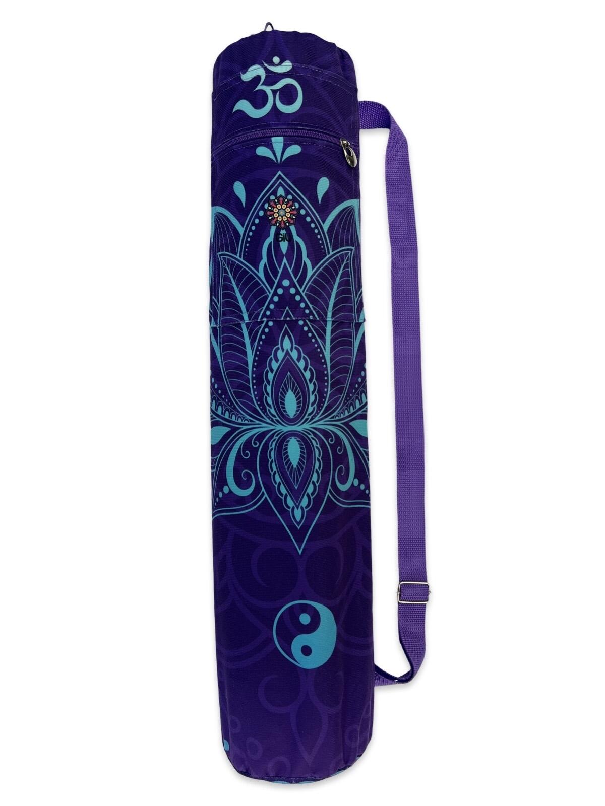 Tapete de Yoga Aveludado + Bolsa Porta Mat