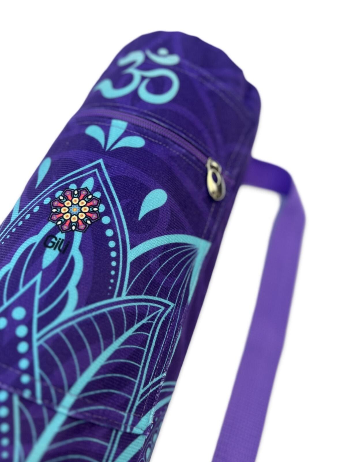 Tapete de Yoga Aveludado + Bolsa Porta Mat