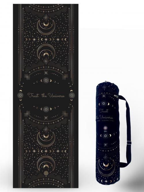 Tapete de Yoga Aveludado + Bolsa Porta Mat