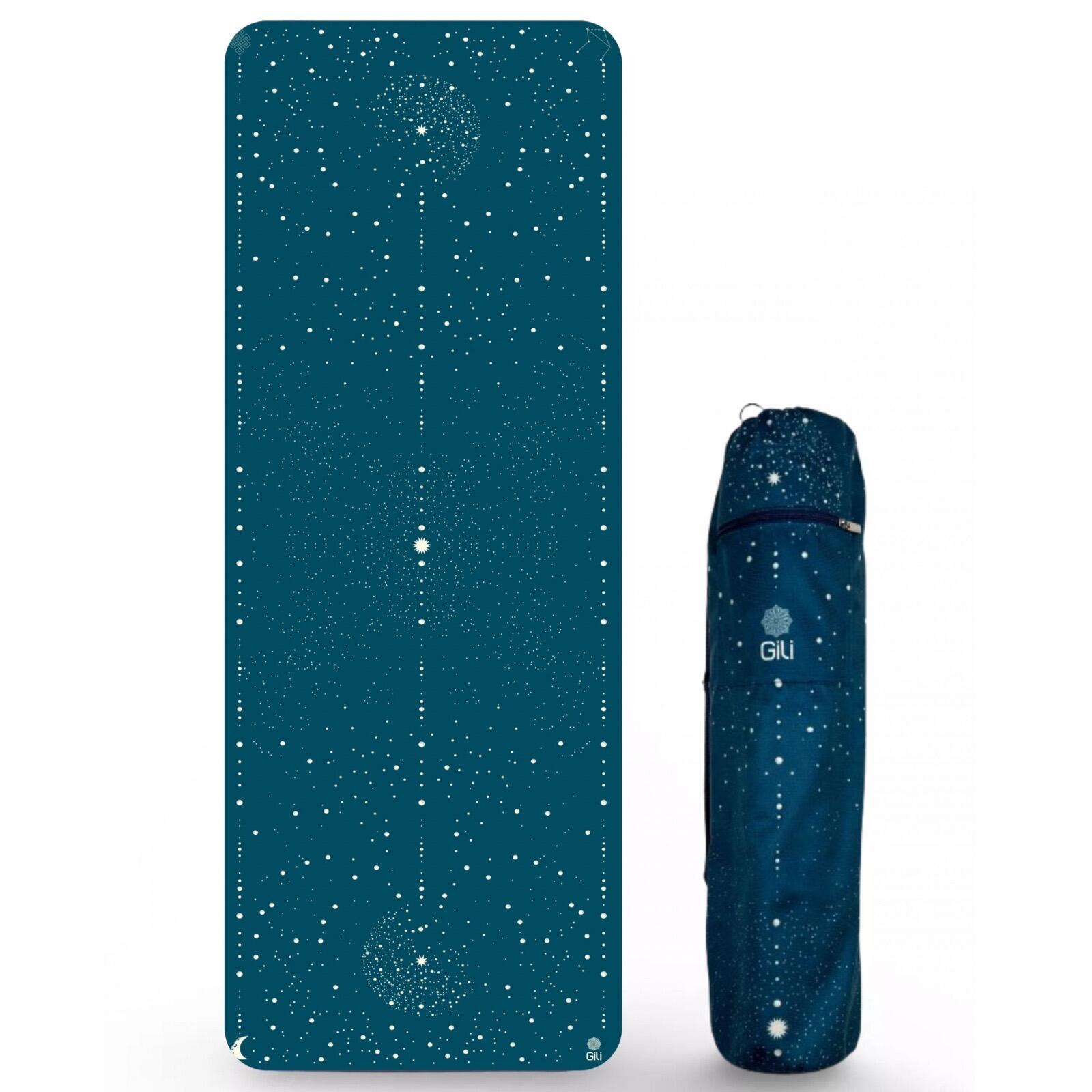 Tapete de Yoga Aveludado + Bolsa Porta Mat