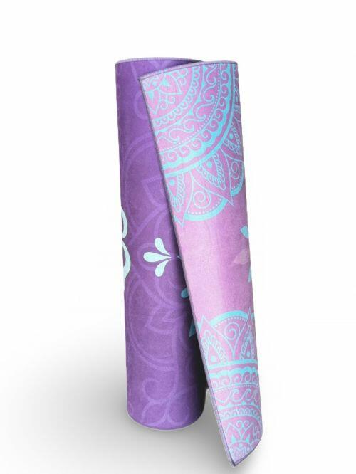 Tapete de Yoga Aveludado + Bolsa Porta Mat