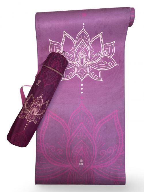 Tapete de Yoga Aveludado + Bolsa Porta Mat