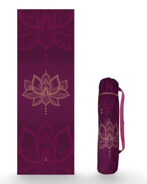 Tapete de Yoga Aveludado + Bolsa Porta Mat