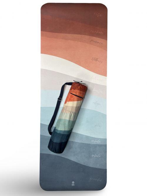 Tapete de Yoga Aveludado + Bolsa Porta Mat